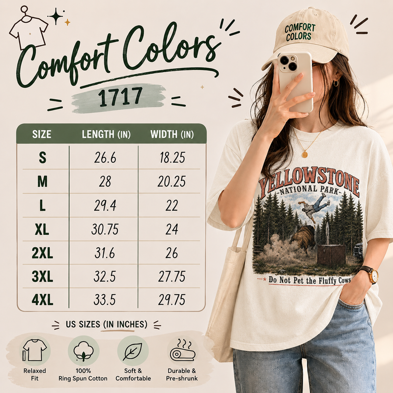 Do Not Pet the Fluffy Cows Shirt, Bison Yellowstone National Park T-Shirt, Gift for Wildlife Lovers