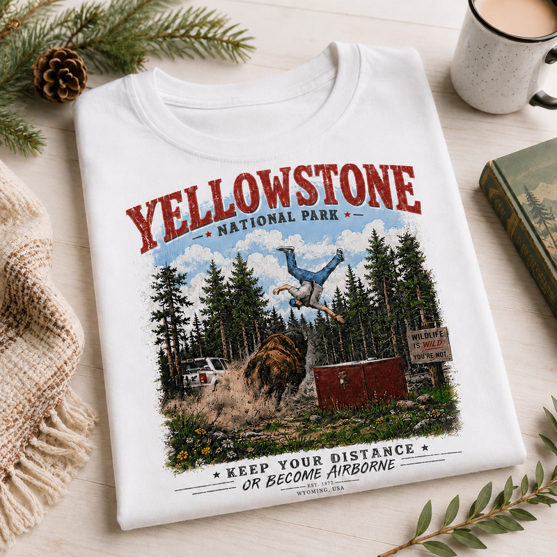 Do Not Pet the Fluffy Cows Shirt, Bison Yellowstone National Park T-Shirt, Gift for Wildlife Lovers