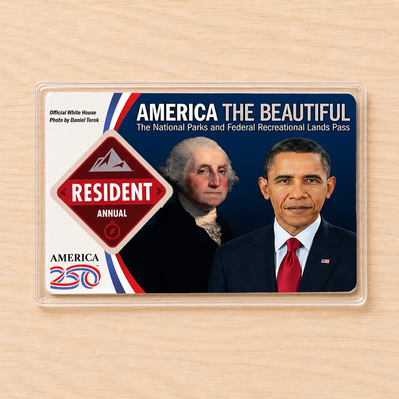 National Park Pass Sleeve – Anti Trump Card Protector for Hikers & Travel Lovers