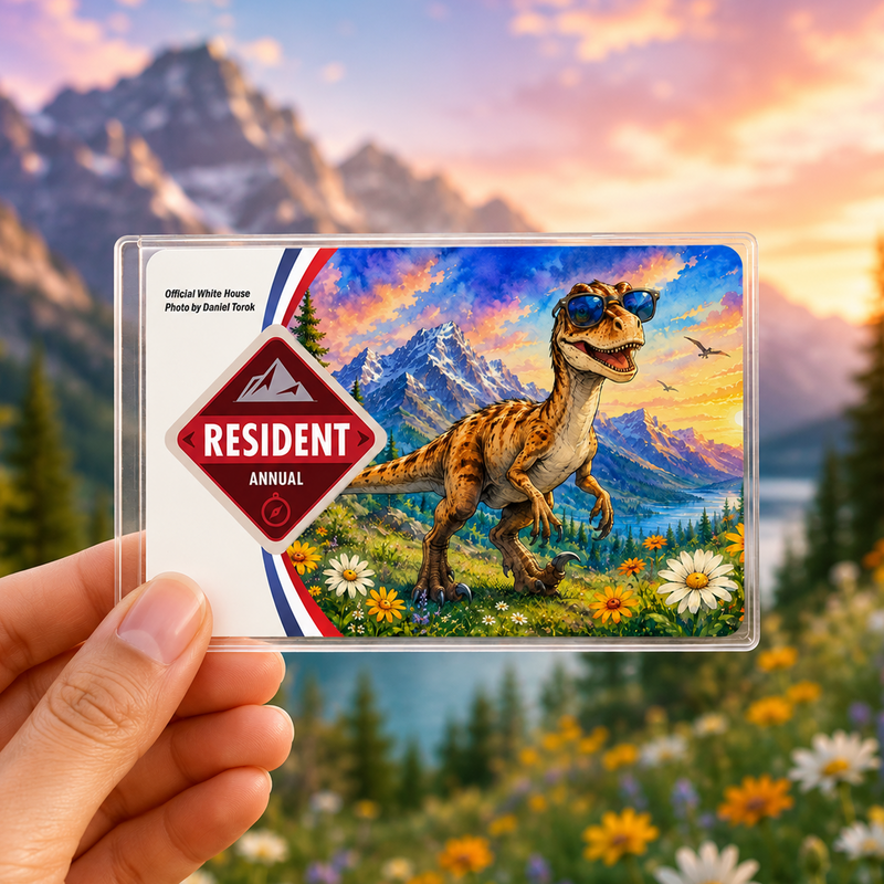 Dinosaur National Park Pass Sleeve | Outdoor Camper Gift