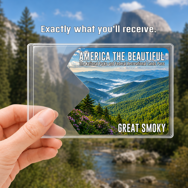 National Park Pass Sleeve | America the Beautiful Pass Holder | Gifts for Hikers