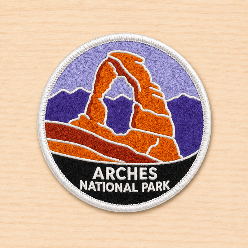 Arches National Park Iron-on Patch | Gift for Hikers & Travel Lovers