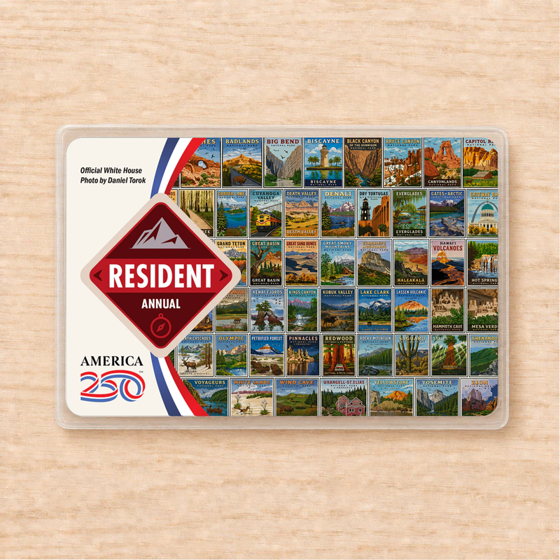 All National Parks Pass Sleeve | Gift for Park Collectors & Hikers