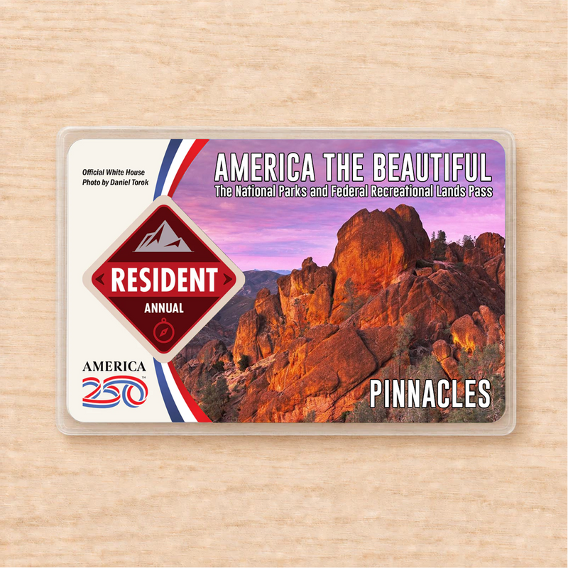 Pinnacles National Park Pass Sleeve | Gift for Hikers & Travel Lovers
