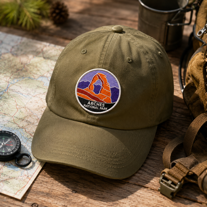 Arches National Park Iron-on Patch | Gift for Hikers & Travel Lovers