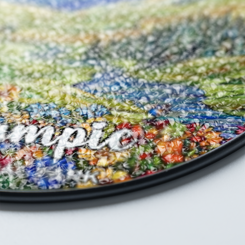 Olympic National Park Stained Glass Suncatcher, Window Hanging Decor, Gift for Nature Lovers