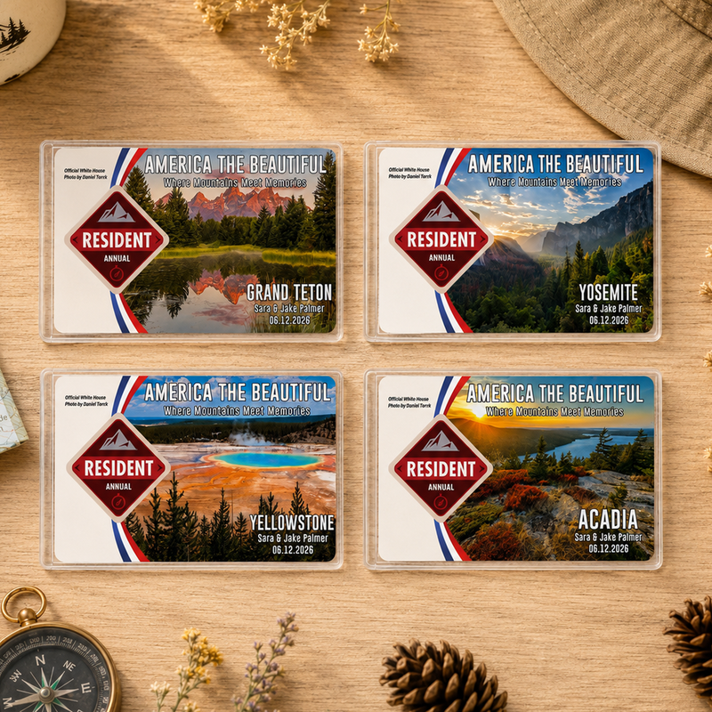 Personalized National Park Pass Sleeve | Gifts for Hikers & Camp Lovers