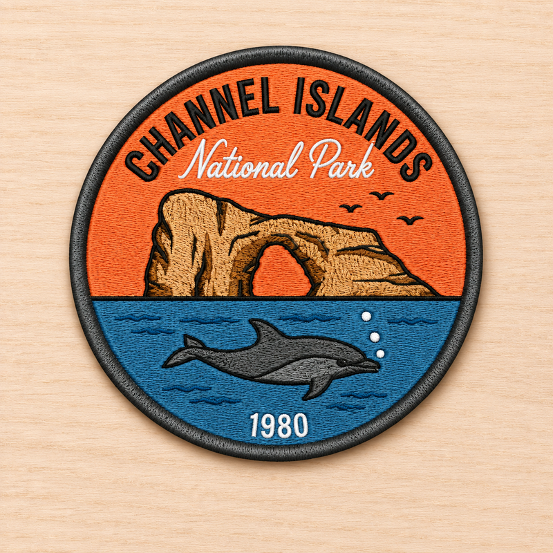 Channel Islands National Park Iron-on Patch | Gift for Hikers & Travel Lovers