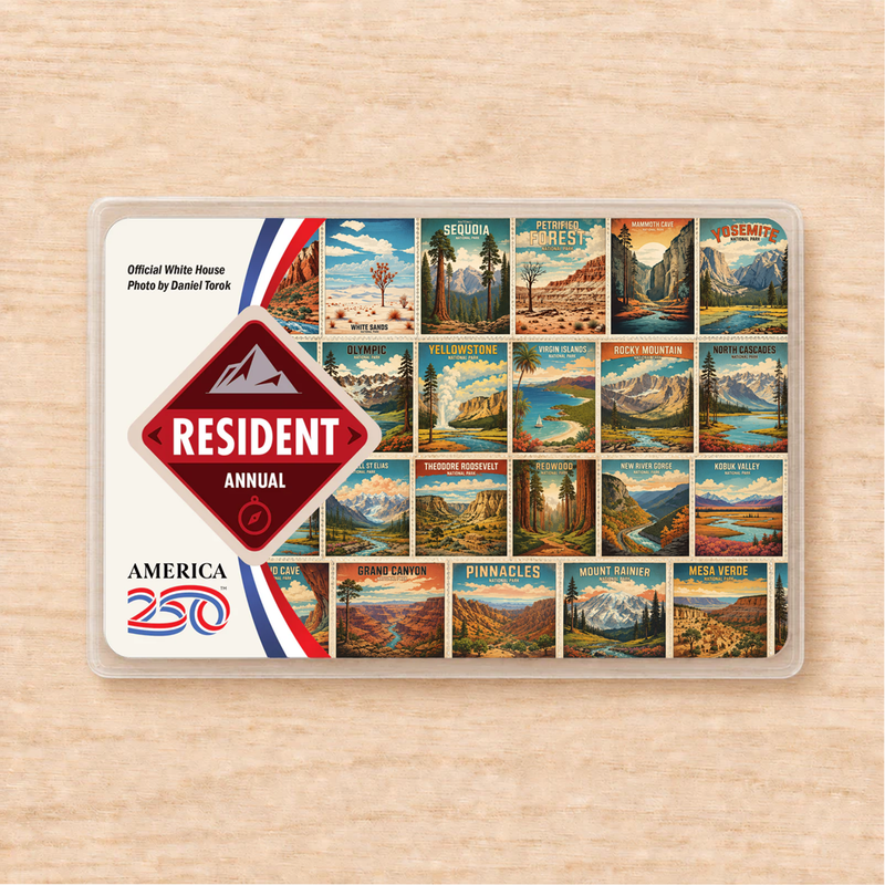 All National Parks Pass Sleeve | Gift for Hikers & Park Collectors