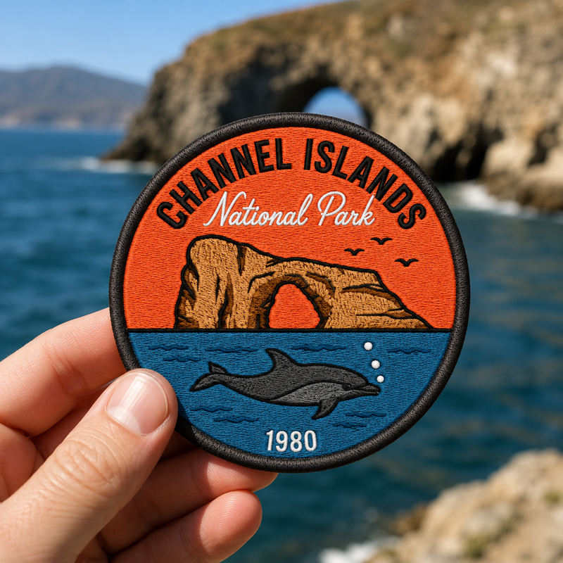 Channel Islands National Park Iron-on Patch | Gift for Hikers & Travel Lovers