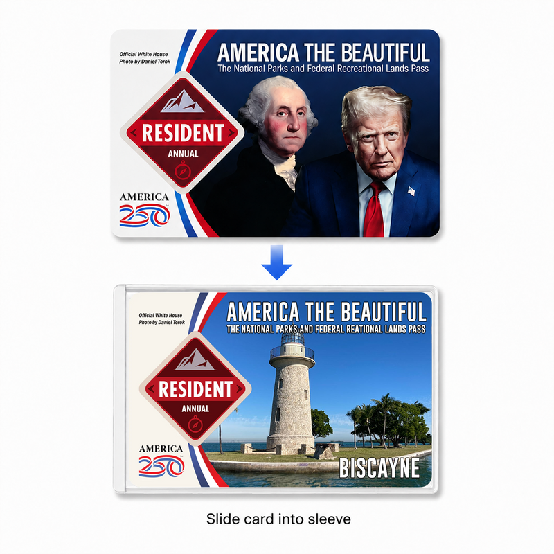 Pack National Park Pass Sleeve & America the Beautiful | Gifts for Hikers & Camp Lovers