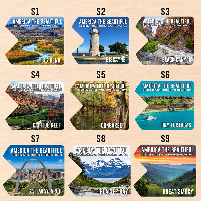 Pack National Park Pass Sleeve & America the Beautiful | Gifts for Hikers & Camp Lovers