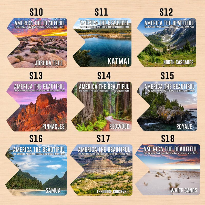 Pack National Park Pass Sleeve & America the Beautiful | Gifts for Hikers & Camp Lovers