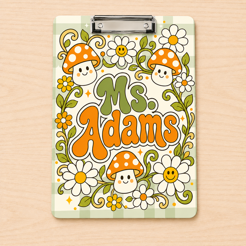 Clear Acrylic Clipboard for Teachers | Durable Office & School Supplies