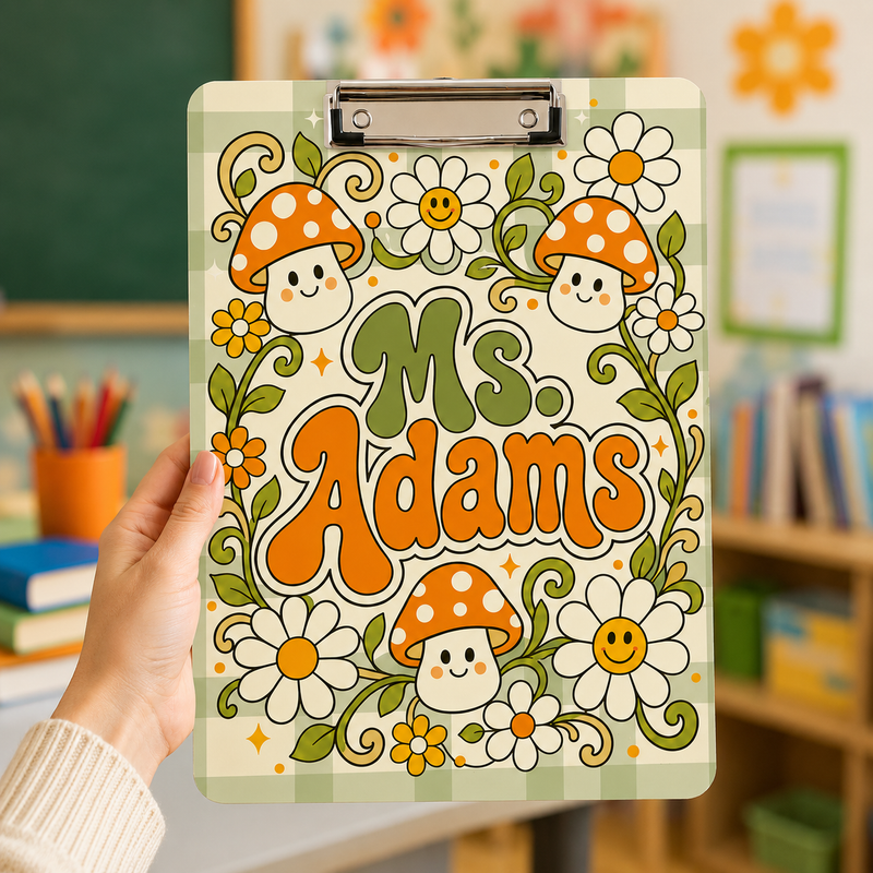 Clear Acrylic Clipboard for Teachers | Durable Office & School Supplies