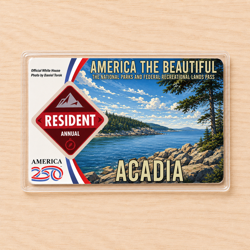 Custom National Park Pass Sleeve | Gifts for Hikers & Camp Lovers | Pass Protector