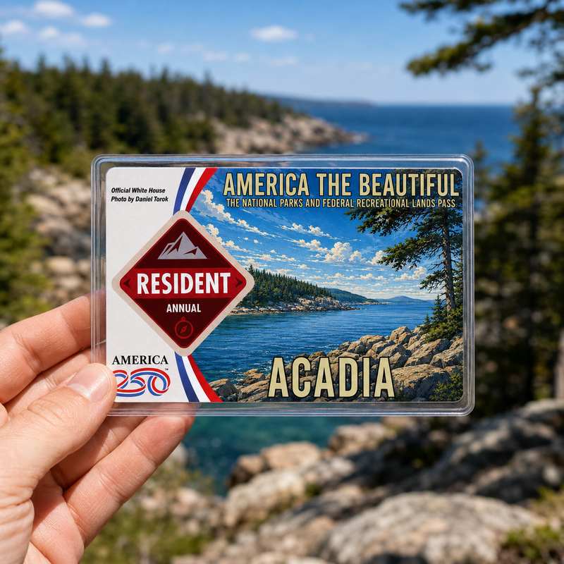 Custom National Park Pass Sleeve | Gifts for Hikers & Camp Lovers | Pass Protector