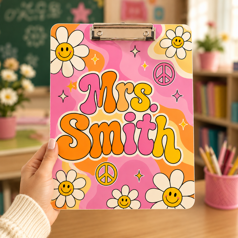 Transparent Clipboard for Classroom & Office Use | Durable Acrylic Design