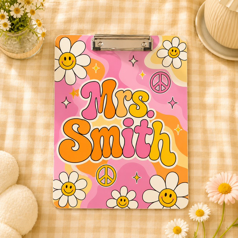 Transparent Clipboard for Classroom & Office Use | Durable Acrylic Design