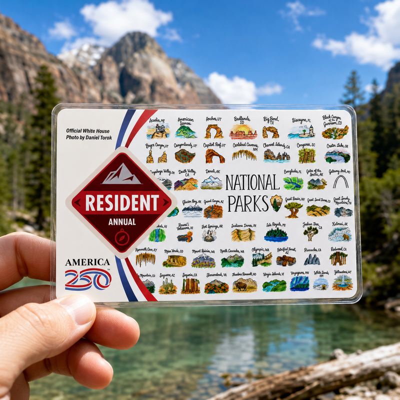 All National Parks Pass Holder | Cute Gift for Park Collectors & Hikers