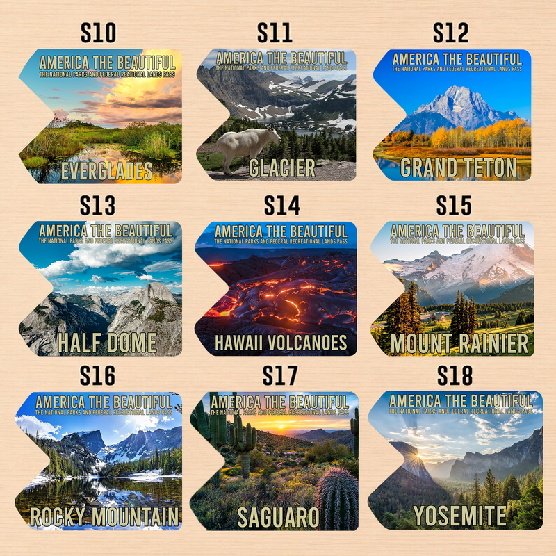 Pesonal National Park Pass Sleeve | Gifts for Hikers & Camp Lovers | Pass Protector