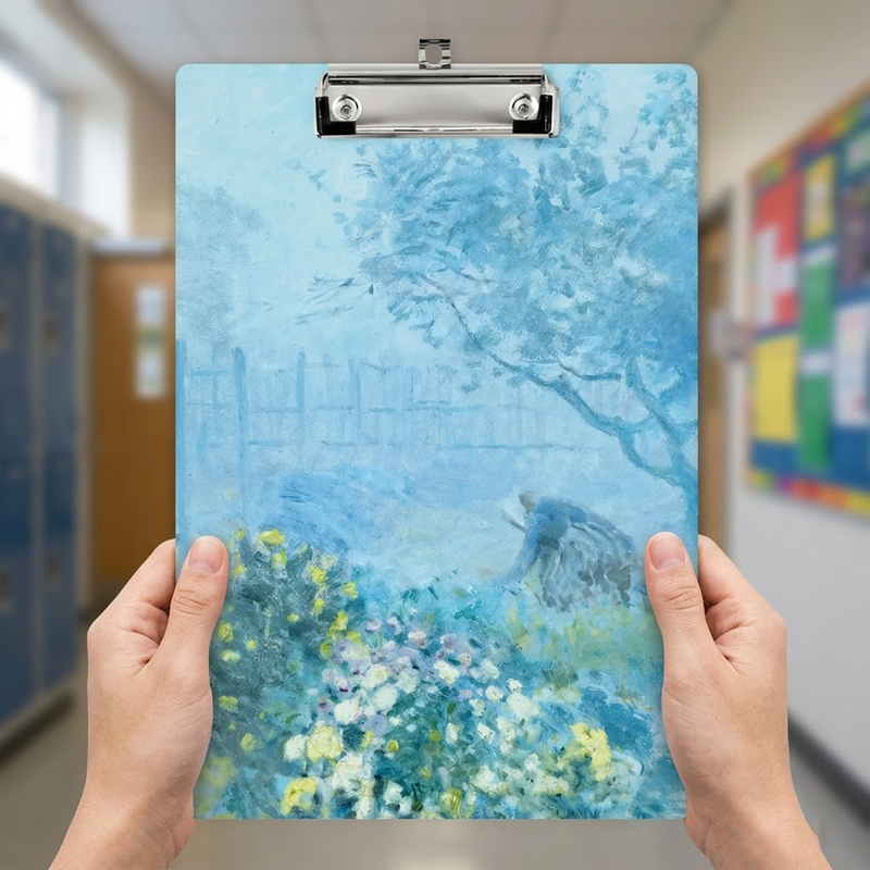 Acrylic Paper Clipboard | Gift for Teachers | Durable Clear Clipboard for Office & School Supplies
