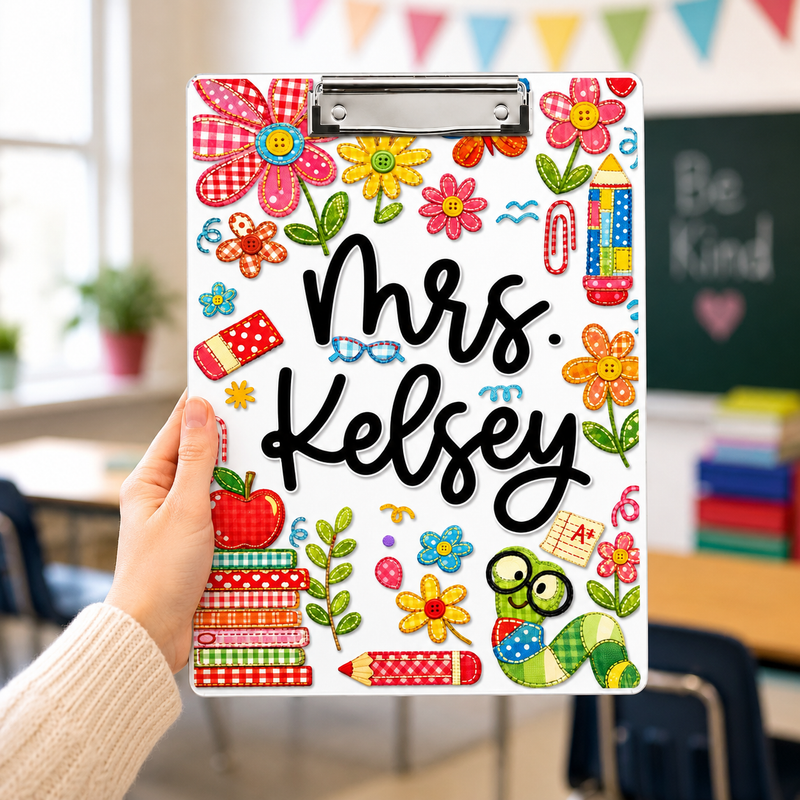 Teacher’s Favorite Acrylic Clipboard | Sturdy & Stylish for School & Office