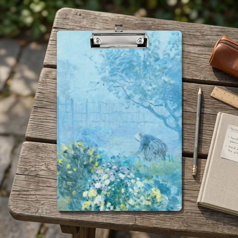 Acrylic Paper Clipboard | Gift for Teachers | Durable Clear Clipboard for Office & School Supplies