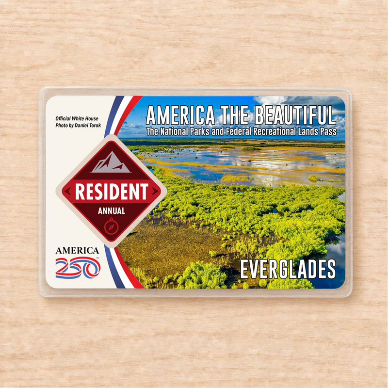 Everglades National Park Pass Sleeve | Gift For Hikers & Travel Lovers | Pass Protector