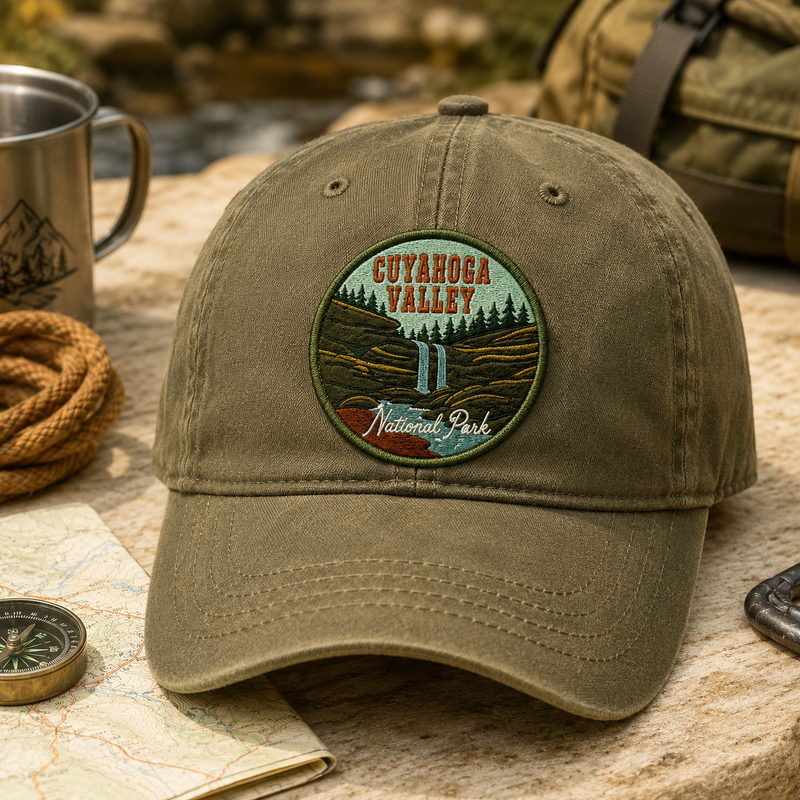 Cuyahoga Valley National Park Iron-on Patch | Gift for Hikers & Travel Lovers