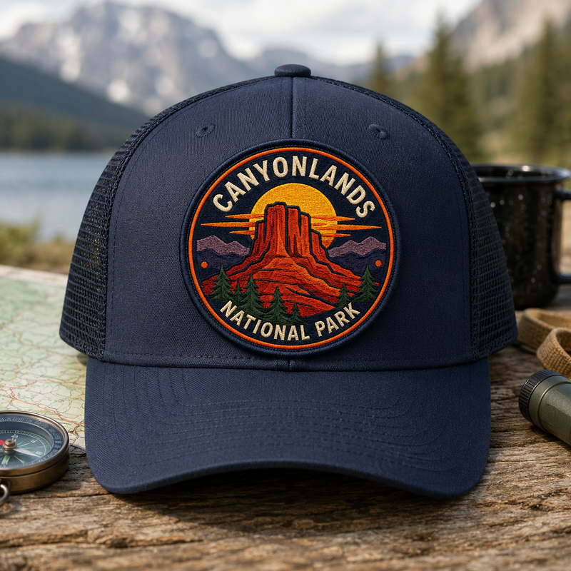 CanyonLands National Park Iron-on Patch | Gift for Hikers & Travel Lovers