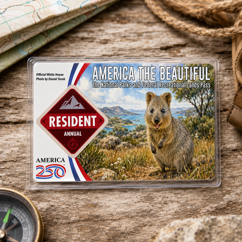 Animal National Park Pass Sleeve | Gifts for Hikers & Camp Lovers | Pass Protector