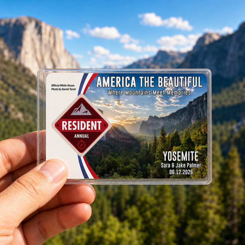Personalized National Park Pass Sleeve | Gifts for Hikers & Camp Lovers