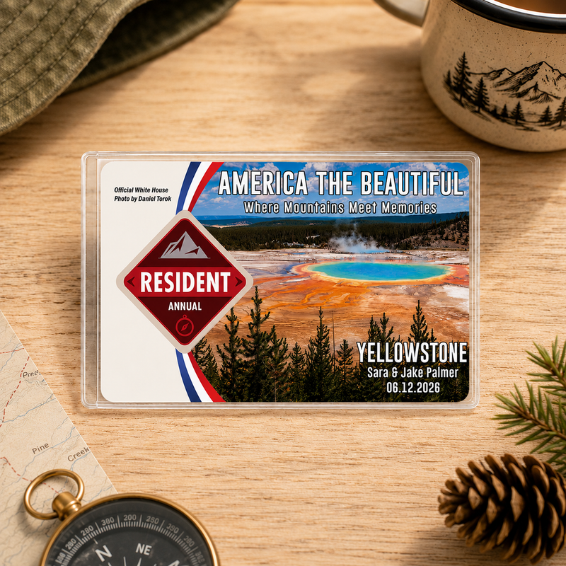 Personalized National Park Pass Sleeve | Gifts for Hikers & Camp Lovers
