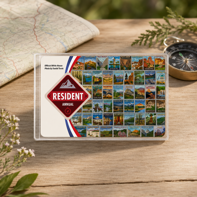 America National Parks Pass Sleeve | Gift for Park Collectors & Hikers