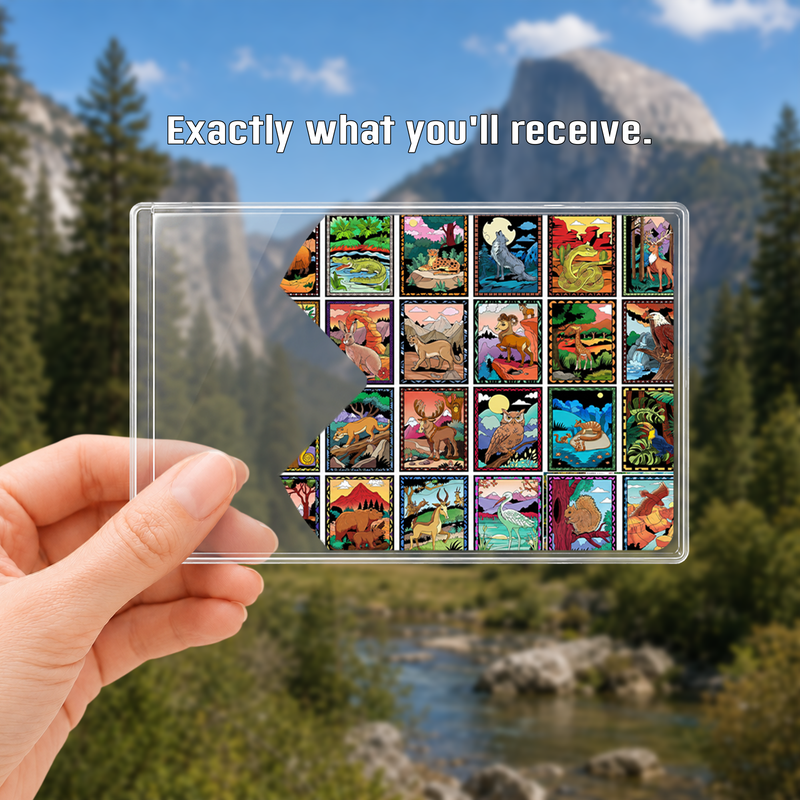 Wildlife National Park Pass Sleeve – Gift for Hikers & Campers