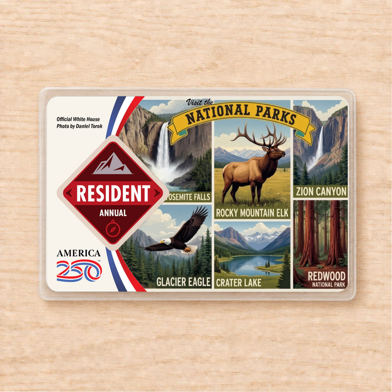 America’s National Parks Pass Sleeve | Gift for Hikers & Park Collectors