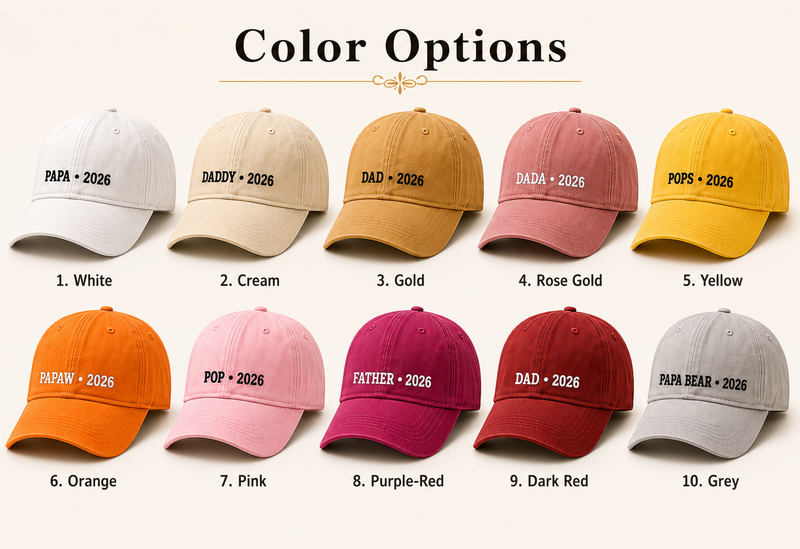 Personalized Embroidered Daddy Hat, Father's Day Gift From Kids