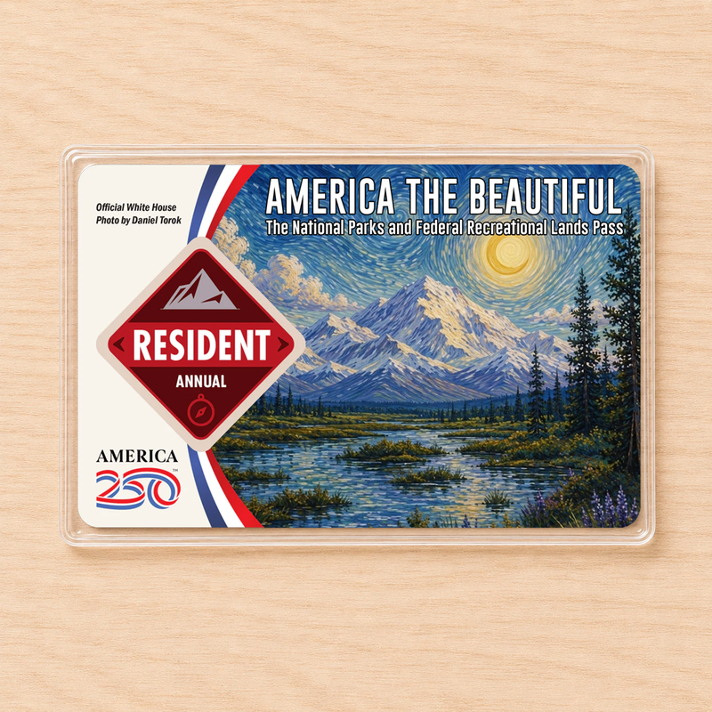 Denali National Park Pass Sleeve | Gift for Hikers and Campers