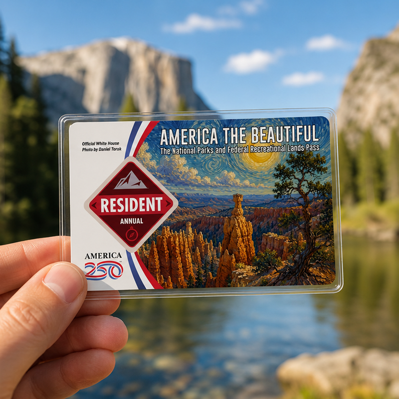 Bryce Canyon National Park Pass Sleeve | Gift for Hikers and Campers