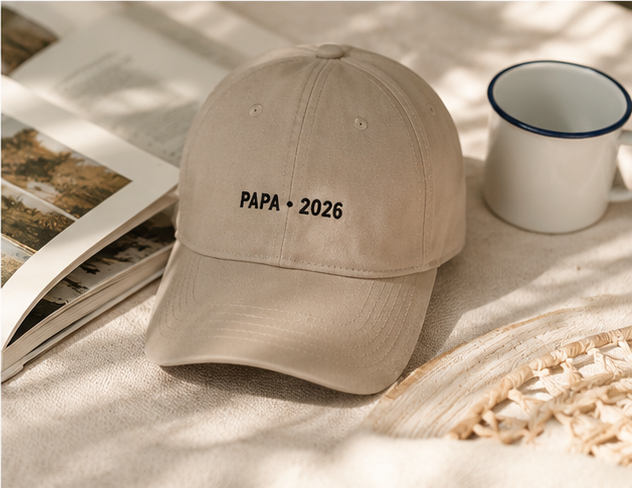 Personalized Embroidered Daddy Hat, Father's Day Gift From Kids