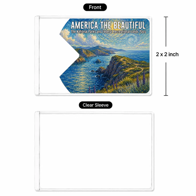 Channel Islands National Park Pass Sleeve | Gift for Hikers and Campers
