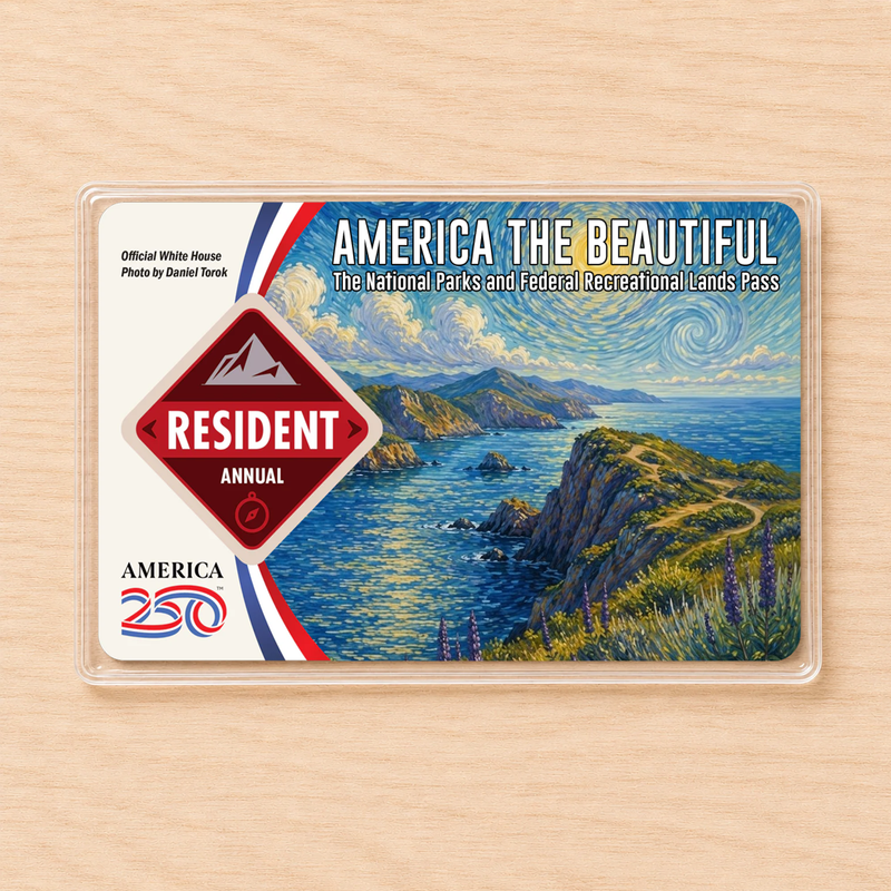 Channel Islands National Park Pass Sleeve | Gift for Hikers and Campers
