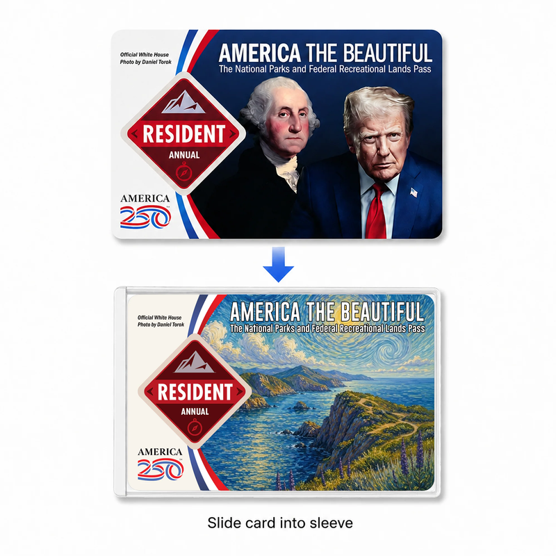 Channel Islands National Park Pass Sleeve | Gift for Hikers and Campers
