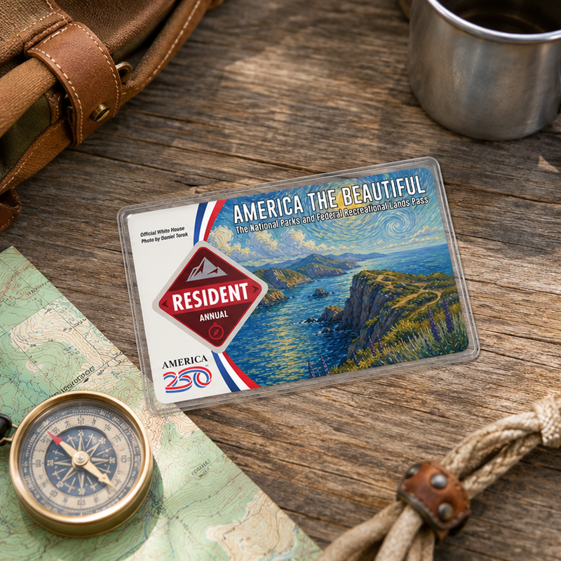 Channel Islands National Park Pass Sleeve | Gift for Hikers and Campers