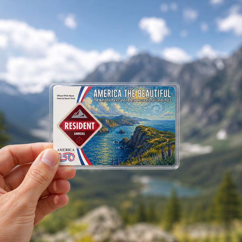 Channel Islands National Park Pass Sleeve | Gift for Hikers and Campers